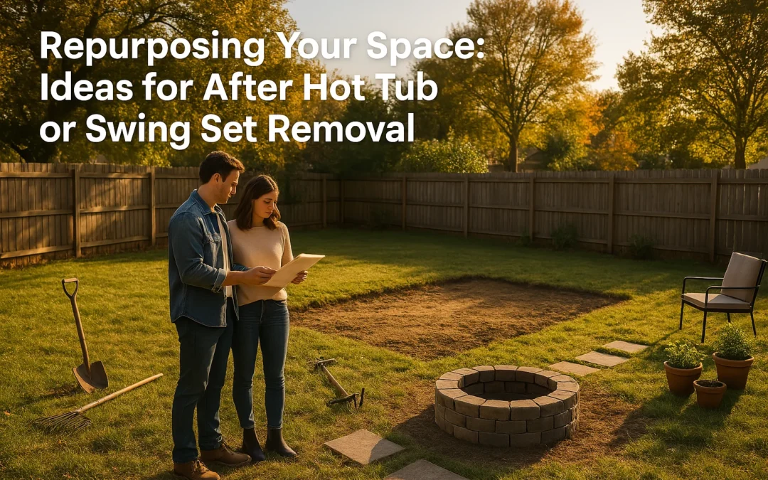 Repurposing Your Space: Ideas for After Hot Tub or Swing Set Removal in OKC