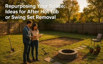 Repurposing Your Space: Ideas for After Hot Tub or Swing Set Removal in OKC
